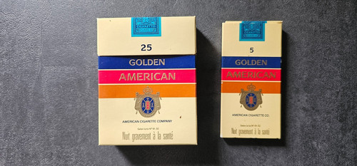 Lot paquets cigarettes vide - cigarettes,