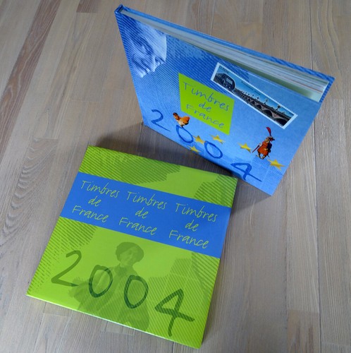 Livre des timbres france - le,
