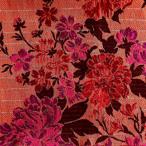 étole maxi laine fleurie - en,