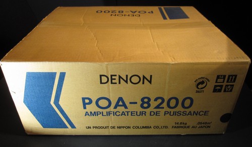 Denon poa 8200 thx - denon,