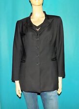 veste blazer GEORGES FEGHALY Monte Carlo en laine noir taille 38 EUR