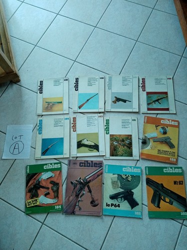 Lot magazines armes - magazines, d'armes