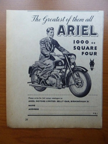 1957 pub ariel motors - 9/1957,