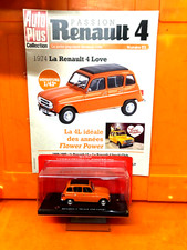 HACHETTE .RENAULTE 4 1:43  N°71    1974 LA RENAULT 4 LOVE. NEUF