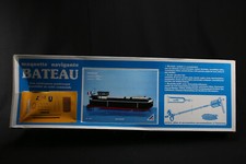 YK008 Soclaine maquette bateau bois motorisé PE22 PENICHE 550*130 fleuve canaux