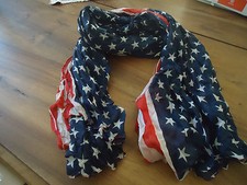 FOULARD  DRAPEAU USA  -