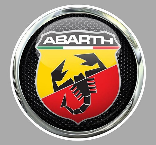 Abarth sticker vinyle laminé - abarth,