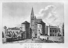 71 TOURNUS GRAVURE DE 1820
