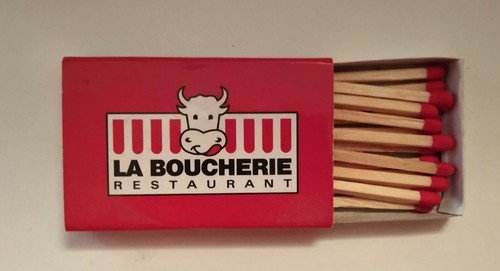 Boite allumettes boucherie - la,