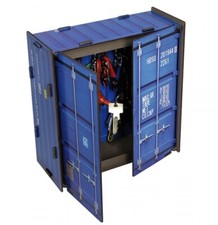 boite à clés container  bleu en kit  bois éco certifié Werkhaus