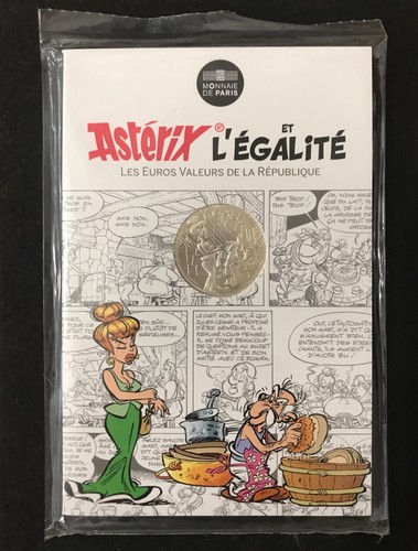 Euro argent asterix et - argent,