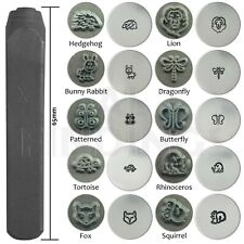 6mm Lapin Lion Fox Hérisson Écureuil Libellule Tortue Métal Design Timbre Outil