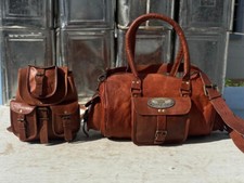 Sac en cuir 13" voyage vintage