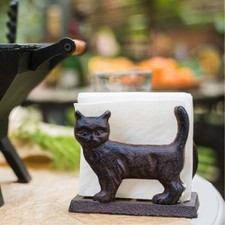 Porte Serviette Fer Oiseau Fonte Chat Fourchette pour Maison Hôtel Serviette Po