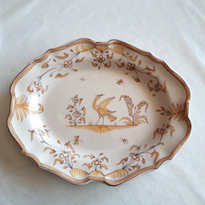 ANCIEN PLAT FAÏENCE MARTRES TOLOSANE