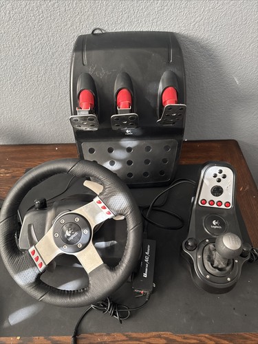 Logitech g27 racing wheel - racing, with