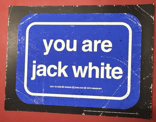 Official jack white stripes - white,