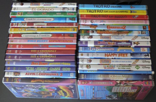 Lot dvd enfants dessins - enfants,
