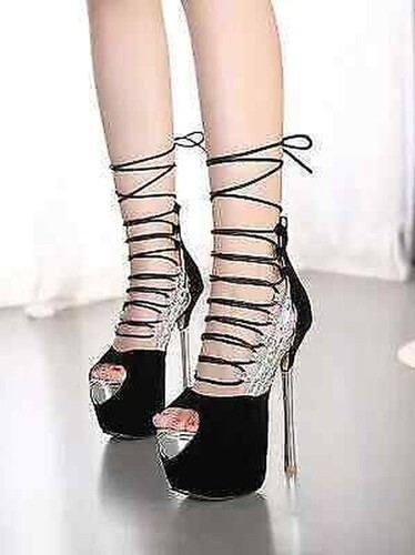 Sandales neo argenté lacets - argenté,