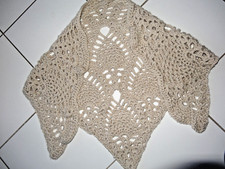 Foulard Chale beige créme