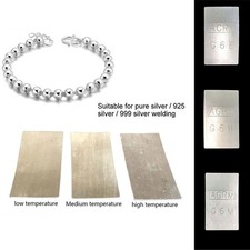 Plaque à souder en argent