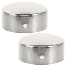 Lot de 2 embouts de rampe décoratifs pour tubes, accessoires de protection