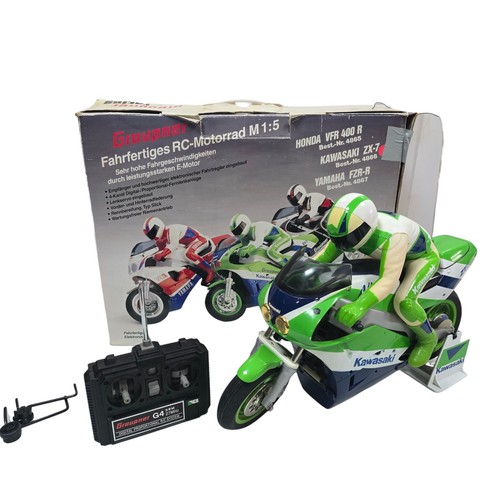 Graupner kawasaki rc moto - zx-7,