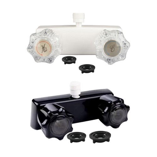 Douche robinet double - rv,