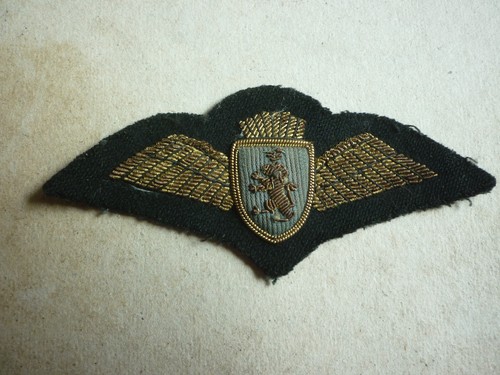 Ancien insigne tissu brevet