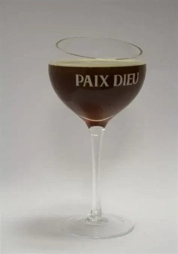 Rare verre bière paix dieu - rare,