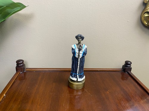 Sculpture bronze dame - sculpture,