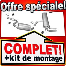 Ligne pot d'échappement pour SEAT LEON (1P1) / SEAT ALTEA 1.4 TSI Silencieux