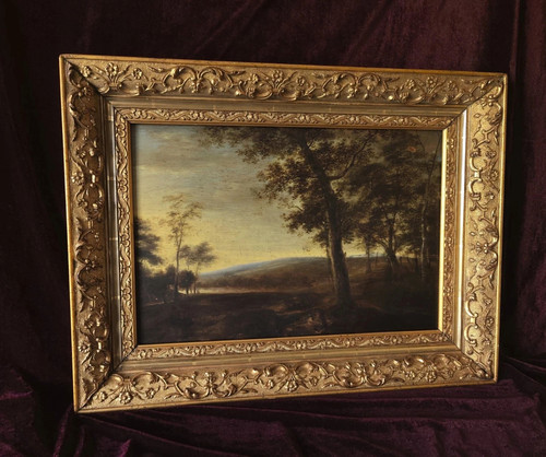 Tableau ancien peinture huile - tableau,
