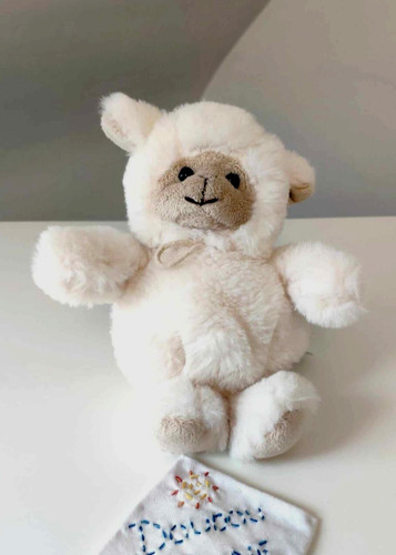 Peluche doudou mouton agneau - mouton,