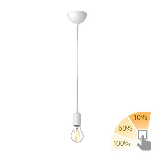 Suspension dori blanc mat - suspension,