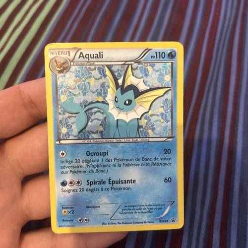 Carte pokemon aquali bw89 holo - carte,