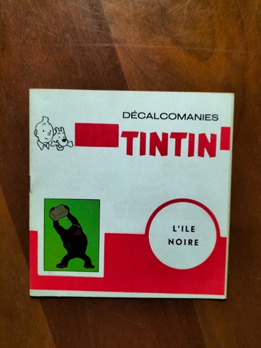 Decalcomanies tintin ile - tintin, l'