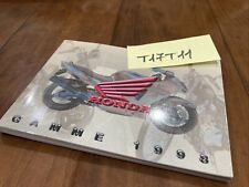 Honda gamme moto scooter 1998 CB1000F VT1100C NX125 VFR800Fi CR500R catalogue