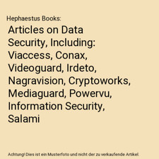 Articles on Data Security