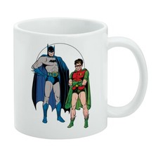 Batman and Robin White Mug