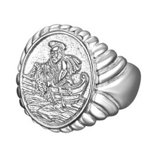 Bague Chevalière Homme Anneau
