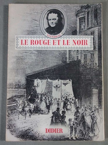 Rouge noir stendhal - le,