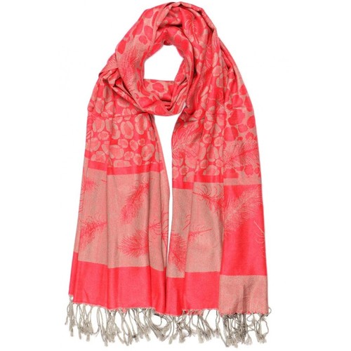 Echarpe pashmina rouge - pashmina, et