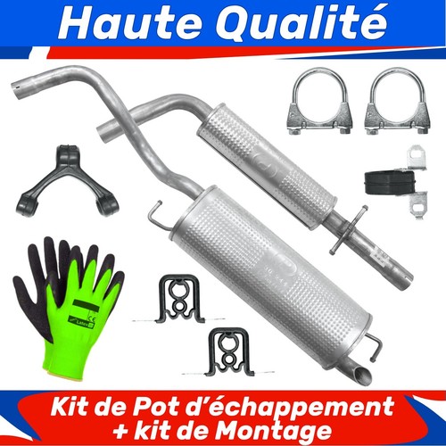 Kit pot échappement - kit, de