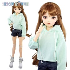 Ensemble Complet 60cm BJD Poupées 1 / 3 Articulation Mobile SD Poupées De Jouets