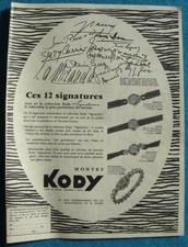 Publicité Papier - Montre