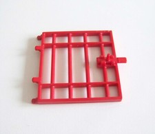 PLAYMOBIL (L3235) MOYEN-AGE - Grille Rouge pour Château Forteresse 4440