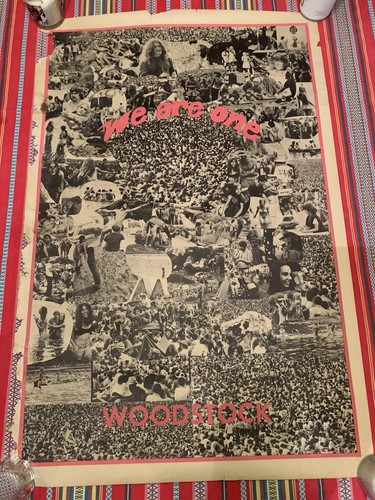 Affiche originale woodstock - originale,