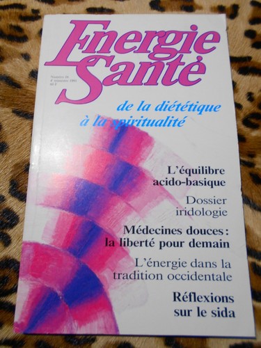 Revue energie santé 16 - santé, n°