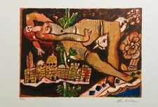 Théo TOBIASSE - "Le Cantique des Cantiques XVI" - Lithographie originale signée